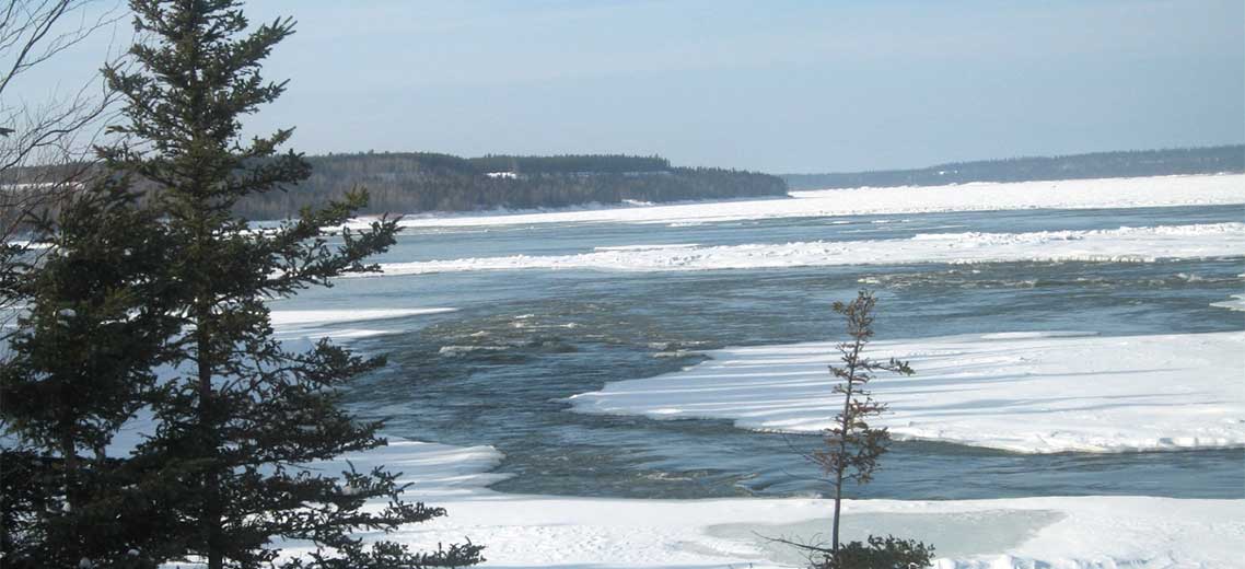 Slave River at Fort Smith