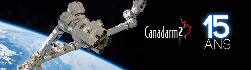 Canadarm2 15 ans
