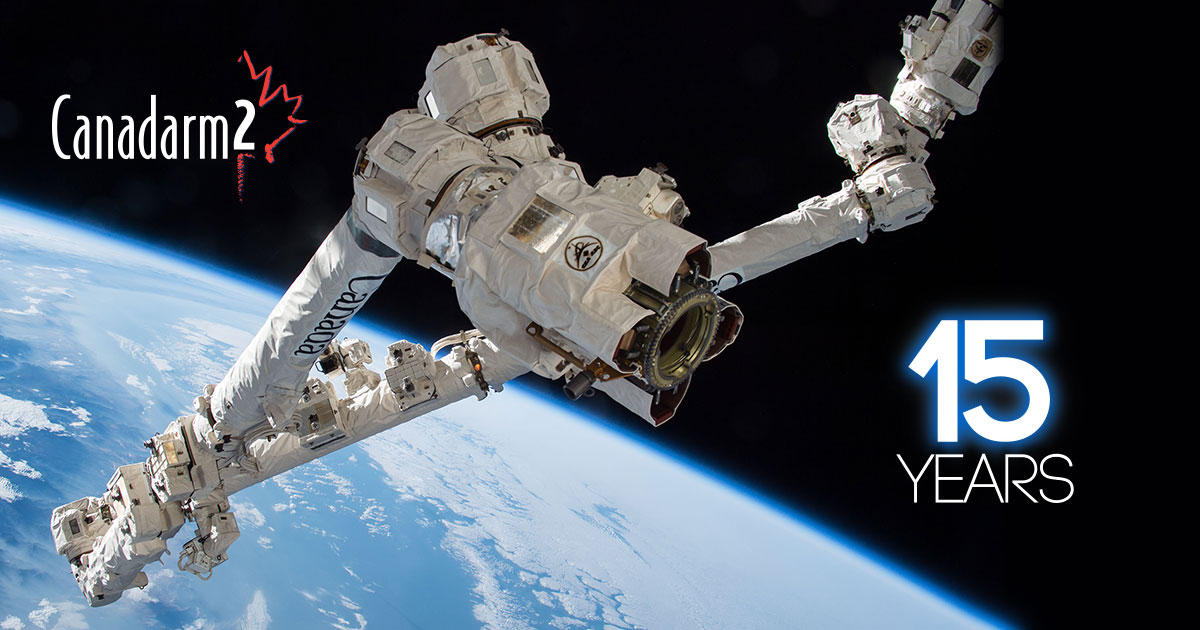 Canadarm2 15 Years