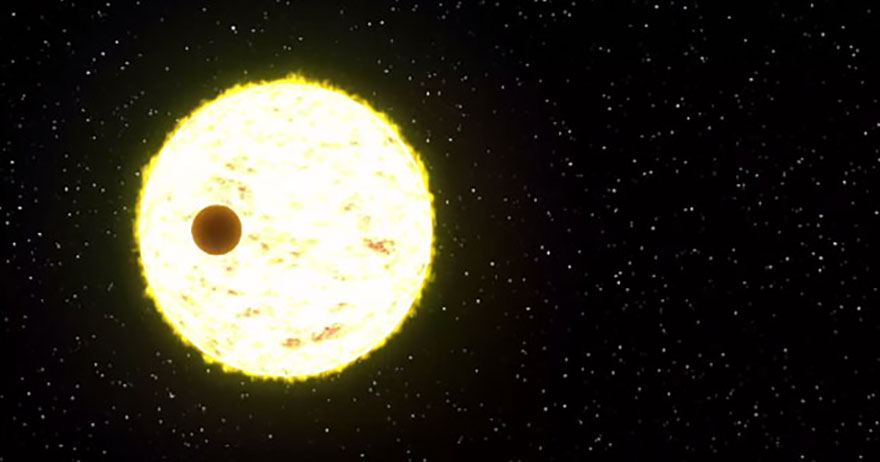An exoplanet's fingerprint