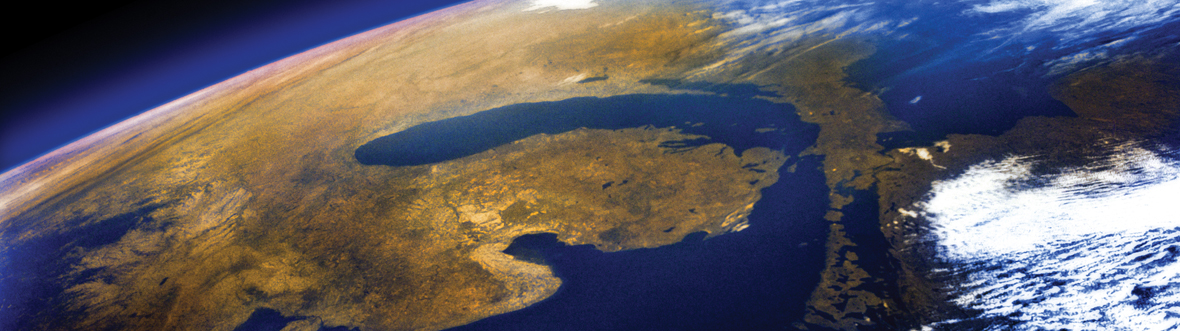 Great Lakes from the Space Shuttle