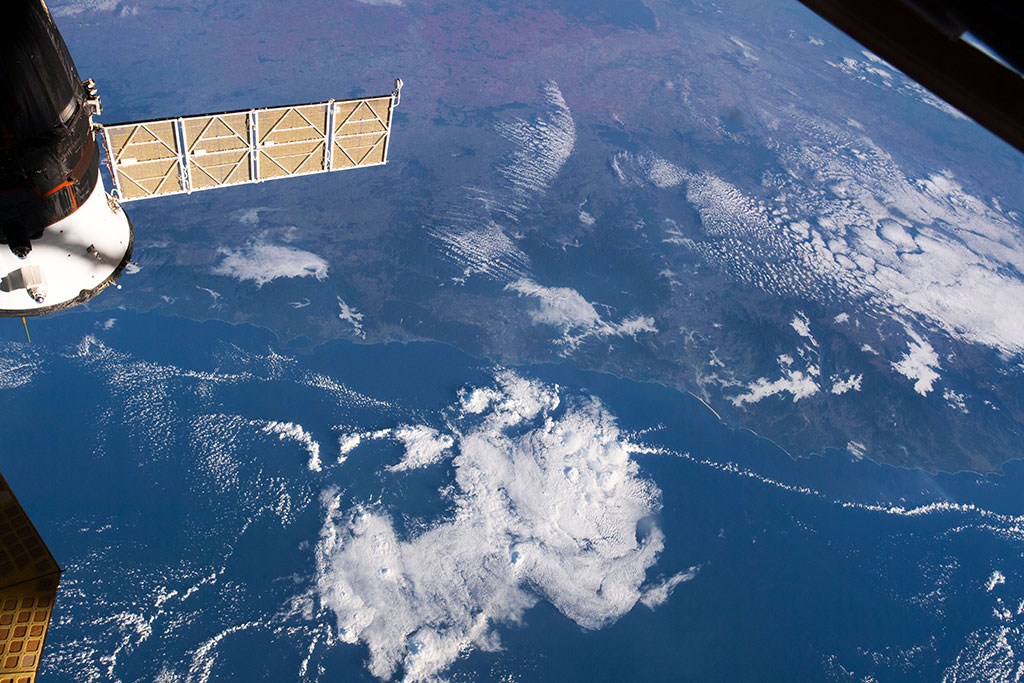 Peatlands are found in at least 175 countries around the globe. While they are pretty rare in Australia, the largest peatland of the country is the Wingecarribee Swamp (centre left), about 140 km southwest of Sydney. This photo was captured by David Saint-Jacques aboard the International Space Station. (Credit: Canadian Space Agency/NASA)