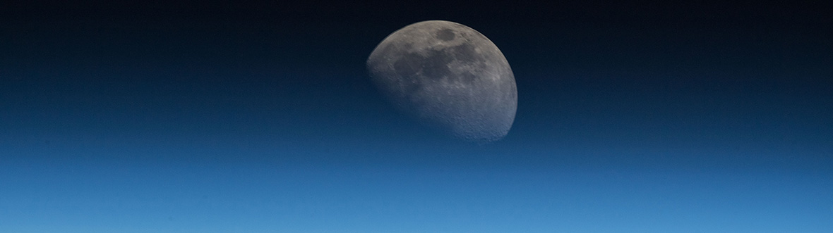 Lune vue de la SSI