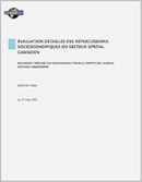 Évaluation détaillée des répercussions socioéconomiques du secteur spatial canadien