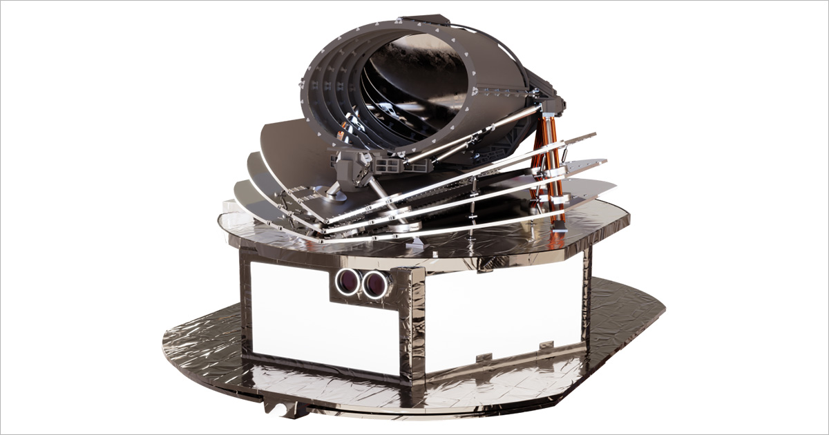 Artist's impression of the Ariel exoplanet satellite