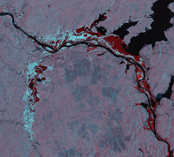 Image 3 snowmelt and rainfall, Saint John, New Brunswick river.