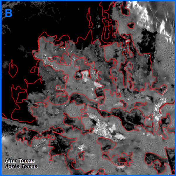 Map of the western part of Haiti - after Hurricane Tomas - photo 4.